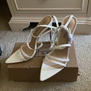 White heels